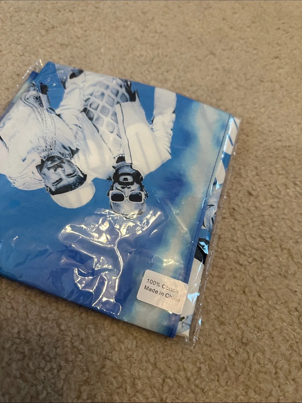 Backstreet Boys Blue Tie-Dye Bandana NEW Summer 2026 Merch